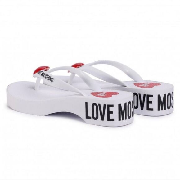 NIB Love Moschino Eva Platform Flip Flop Sandal - Picture 4 of 11
